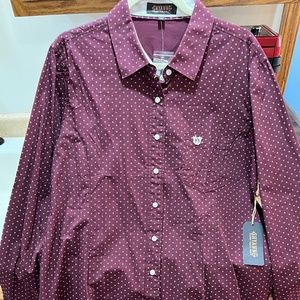 Shyanne Women's Button Down Western Shirt, Size XXL, Brand New with tags!